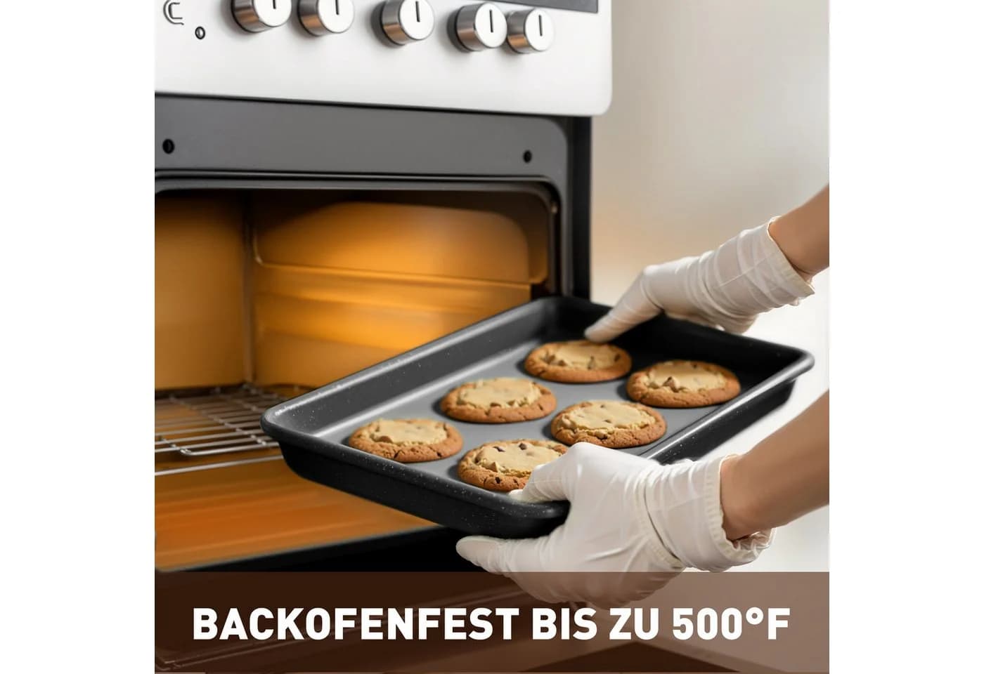 Kitchen Academy Topf-Set 30-tlg. Schwarz Aluminium Granit Antihaft Induktion - Bild 4