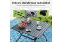 PHI VILLA Gartentisch Metall-Schirmloch Schwarz Bild 5