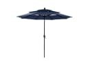 PHI VILLA Sonnenschirm Blau 300 cm mit 8 Schirmknochen Bild 2