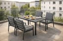 MeXo Gartenlounge-Set Aluminium Wetterfest Bild 2