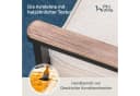 PHI VILLA Garten-Essgruppe Beige Rattan Holz Bild 4