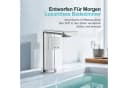 Alphabath Waschtischarmatur Chrom-Finish mit Bubbler-Struktur Bild 1