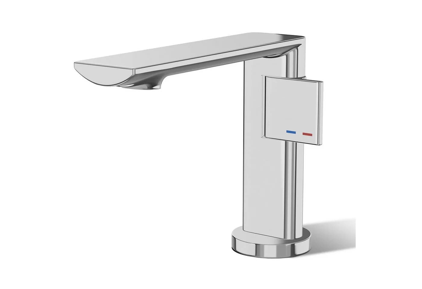 Alphabath Waschtischarmatur Chrom-Finish mit Bubbler-Struktur - Bild 2