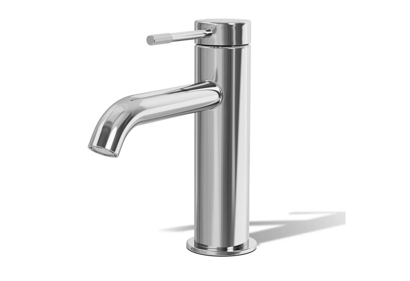 Alphabath Waschtischarmatur Set Chrom Einhebelmischer Messing - Bild 2