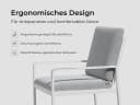 MeXo Gartenlounge-Set Aluminium Outdoor 5-tlg. Polywood Tisch & Auflagen Bild 5