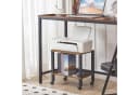 Hoobro Druckertisch mit Rollen 2 Ebenen Druckerwagen 38x28x38 cm Holzspanplatte Bild 1