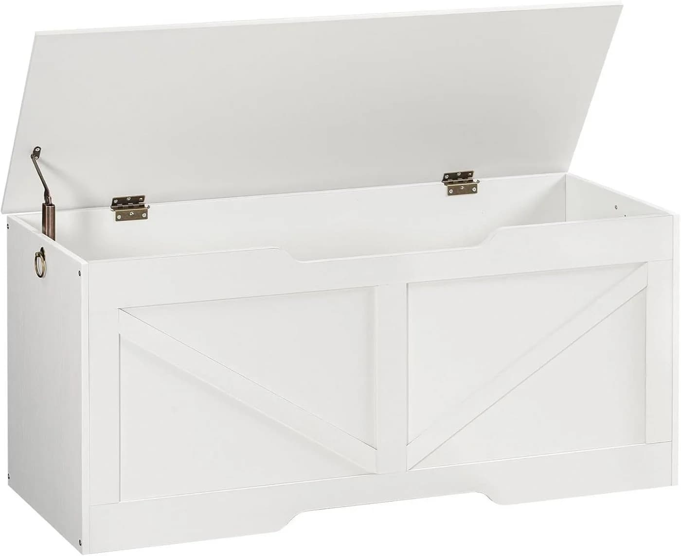 Hoobro Sitzbank mit Stauraum 110 cm Truhenbank Holzoptik - Bild 2