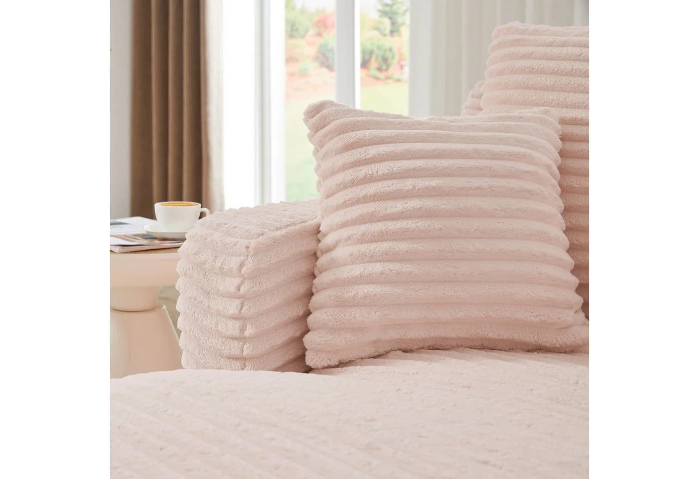 GLP Chaiselongue Bodensofa Rosa mit Schlaffunktion - Bild 5
