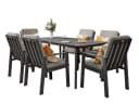 MeXo Gartenlounge-Set Aluminium 7-tlg. Beige/Grau Bild 1