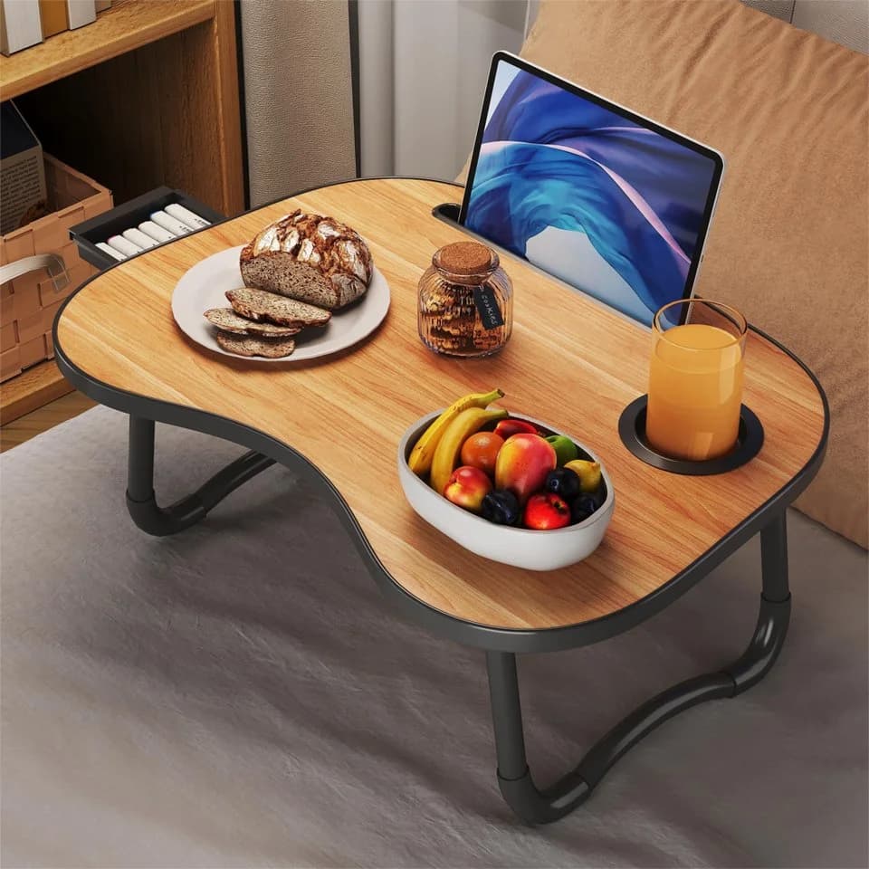 GLP Laptoptisch Klappbar mit Fach Schwarz - Bild 2