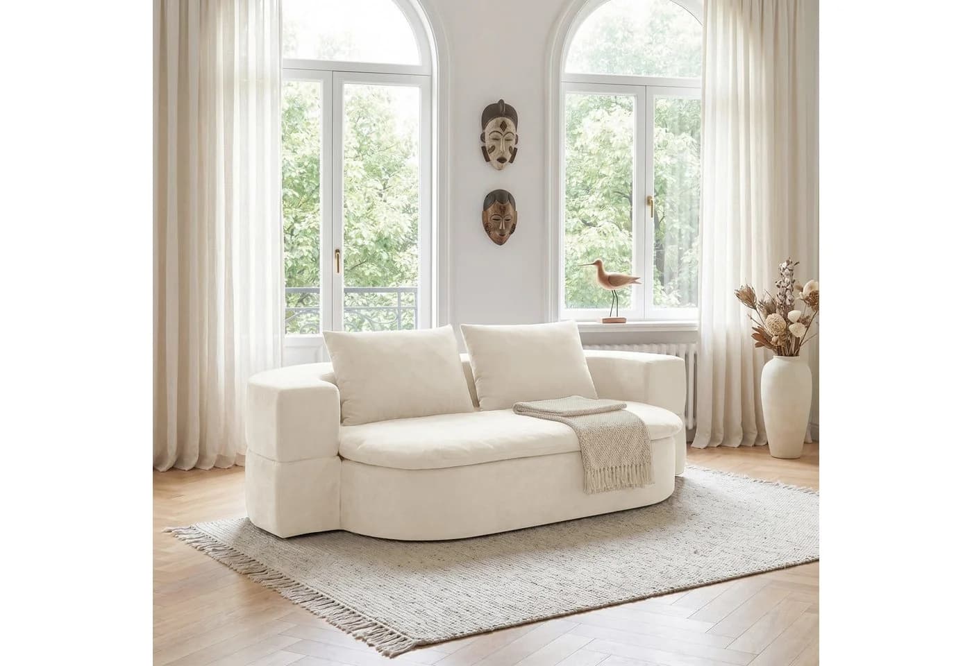 GLP Schlafsofa Klappsofa 2-Sitzer mit Schlaffunktion Set - Bild 2