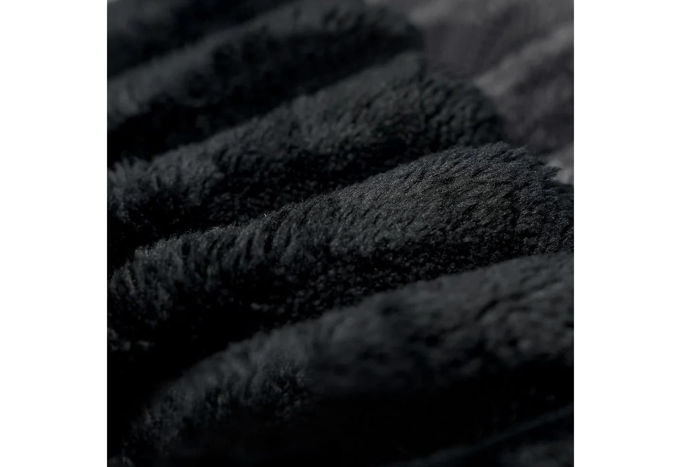 GLP 2-Sitzer Cordsofa Schwarz Boneless mit tiefer Sitzfläche - Bild 4
