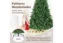 PHILODECO Künstlicher Weihnachtsbaum 180cm Grün PVC Bild 1