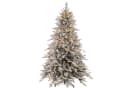 PHILODECO Künstlicher Weihnachtsbaum mit LED-Beleuchtung und Schneebeflockung Bild 2