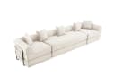 Odikalo Ecksofa 4-Sitzer Modular Bunt mit Schlaffunktion Bild 5