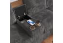 LANKI U-Form Wohnlandschaft mit Hockern, Stauraum & USB-Ladestation Bild 3