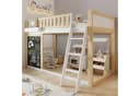 Odikalo Hochbett 90x200 mit Maltafel und Stauraum Bild 2