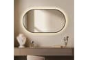 EMKE Badspiegel Oval mit LED, dimmbar, 3 Lichtfarben & Antibeschlag Bild 2