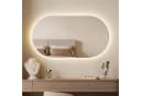 EMKE LED Badspiegel Oval Dimmbar Antibeschlag Bild 1