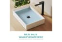 EMKE Aufsatzwaschbecken Keramik Rechteckig Bild 3