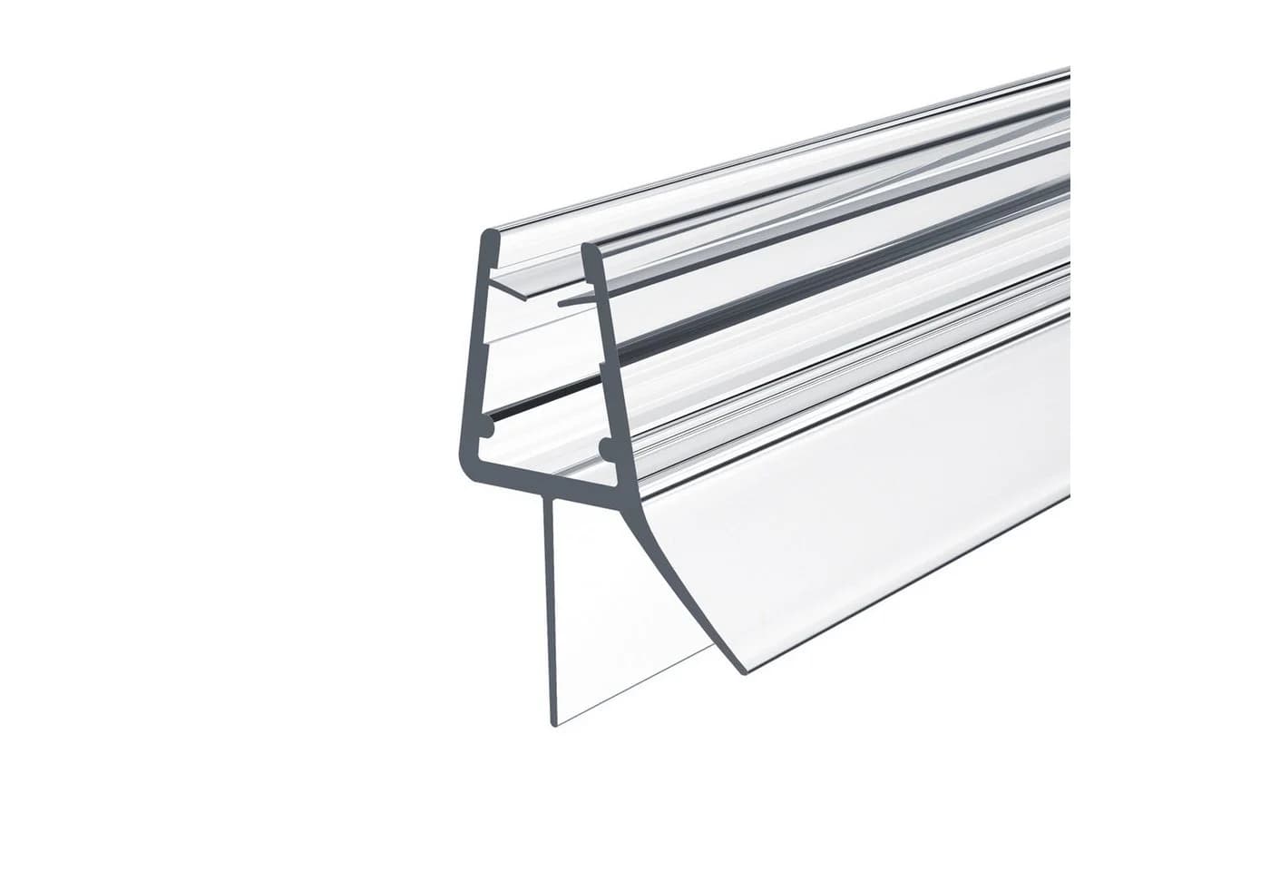 MEYKOERS Duschdichtung Ersatzdichtung 80 cm Transparent PVC - Bild 2