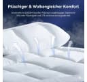 NicePlus Matratzentopper 7 cm hoch, 2-in-1 Doppelschicht-Design, atmungsaktiv, waschbar Bild 4