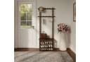 AQIMUELE Garderobe mit Sitzbank und 11 Haken Bild 4