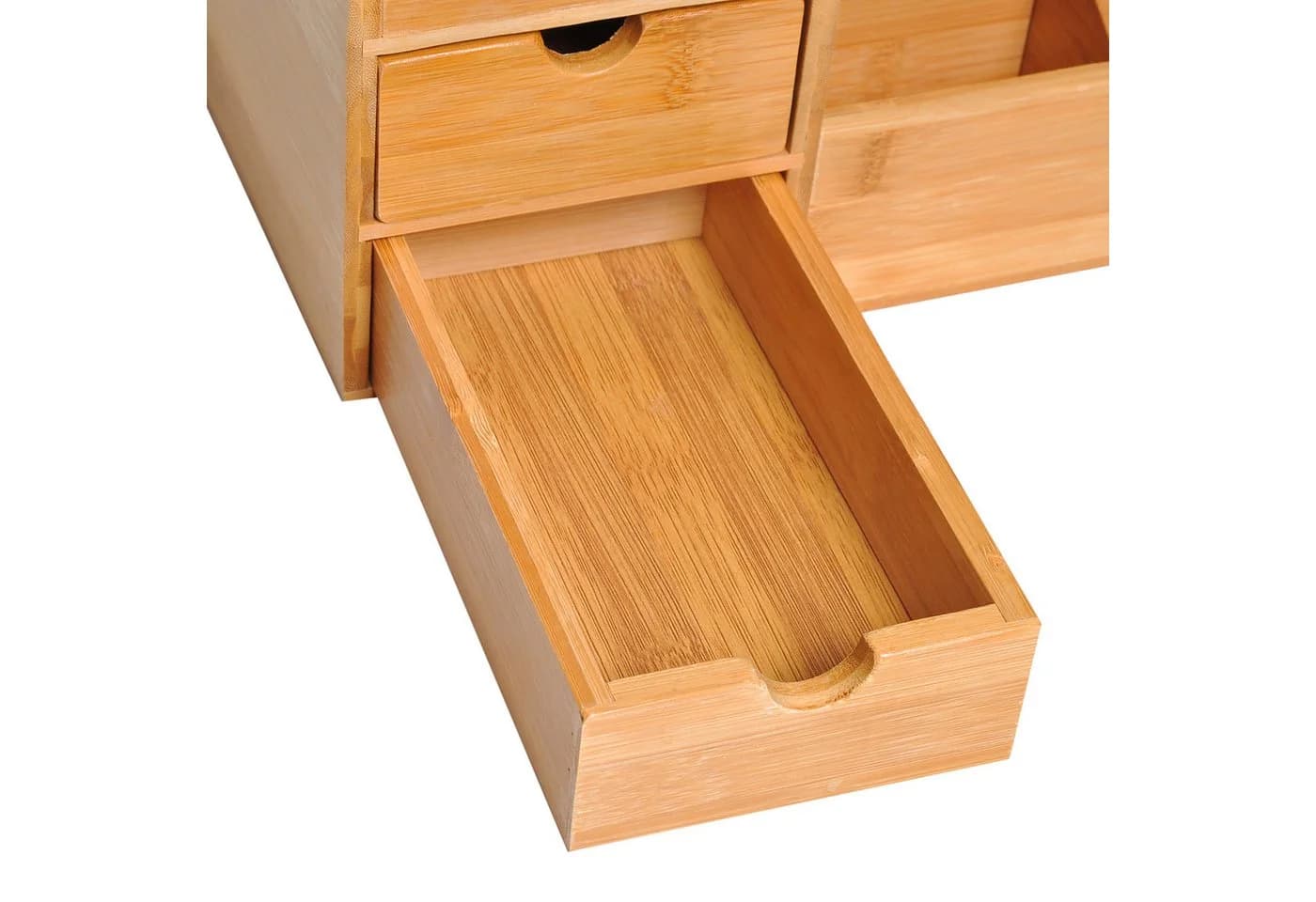 MC Star Schreibtischorganizer Bambus 2 Schubladen - Bild 3