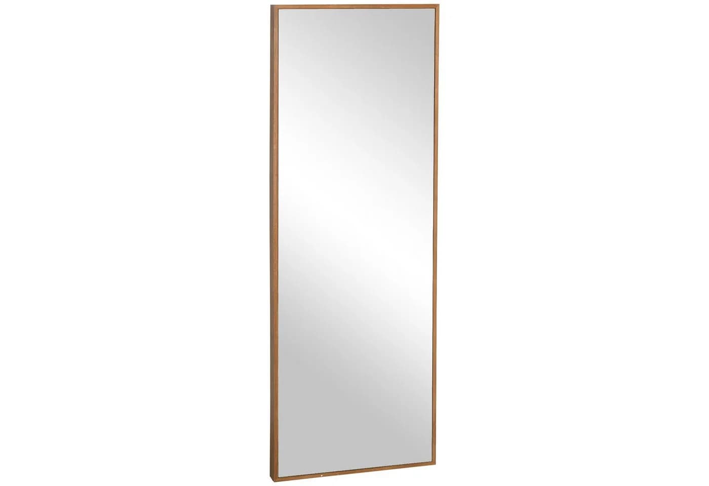 MC Star Ganzkörperspiegel Wandspiegel 125x45cm Holzrahmen Natur - Bild 2