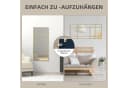 MC Star Wandspiegel Gold Metallrahmen Gitterdesign Bild 3