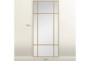 MC Star Wandspiegel Gold Metallrahmen Gitterdesign Bild 4