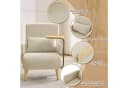 i@home Loungesessel Beige 3-in-1 Klappsessel mit Schlaffunktion Bild 5