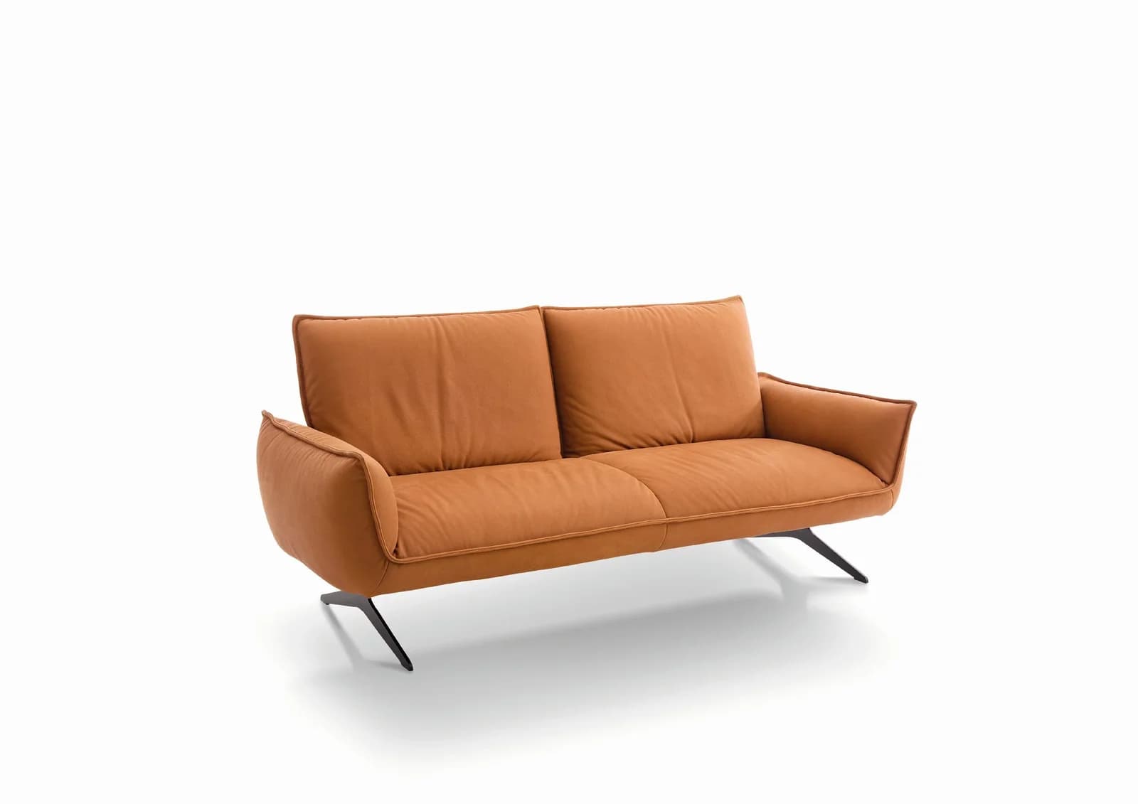 KOINOR BUDDY 2-Sitzer Sofa Leder gold