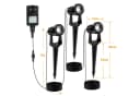 Clanmacy LED Gartenstrahler 6er Set IP65 Wasserdicht Warmweiß Bild 1