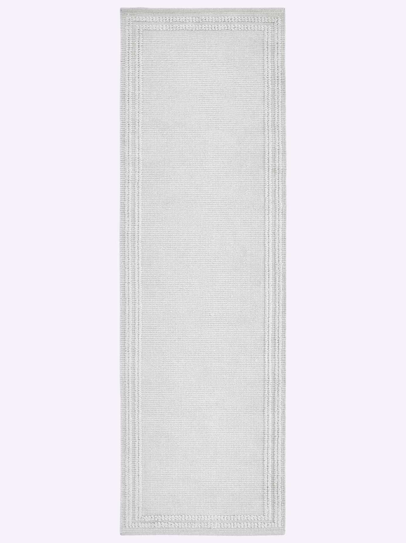 HEINE HOME Teppich hellgrau Flachgewebe 80x270 cm