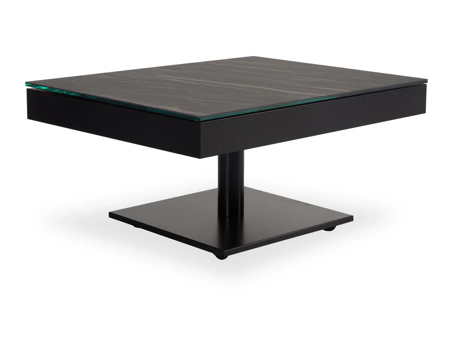 RONALD SCHMITT Couchtisch SESAM K 585 Keramik Höhenverstellbar Schwarz