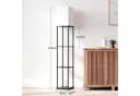 TUWENA Stehleuchte mit Regal Schwarz E27 LED Dimmbar Bild 3