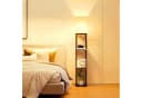 TUWENA Stehleuchte mit Regal Schwarz E27 LED Dimmbar Bild 5