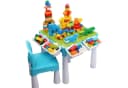 TUWENA Kindertisch 5-in-1 mit 128 Bausteinen und Stuhl Bild 2