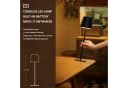 TUWENA LED Nachttischlampe Dimmbar Schwarz Metall USB-C Bild 4