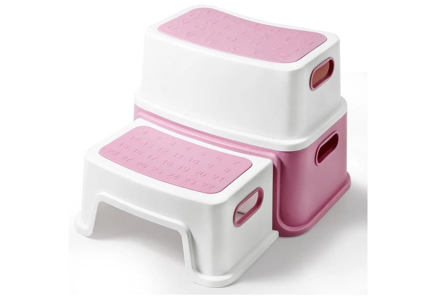 TUWENA Tritthocker Kinder 2 Stufen Rosa - Bild 2