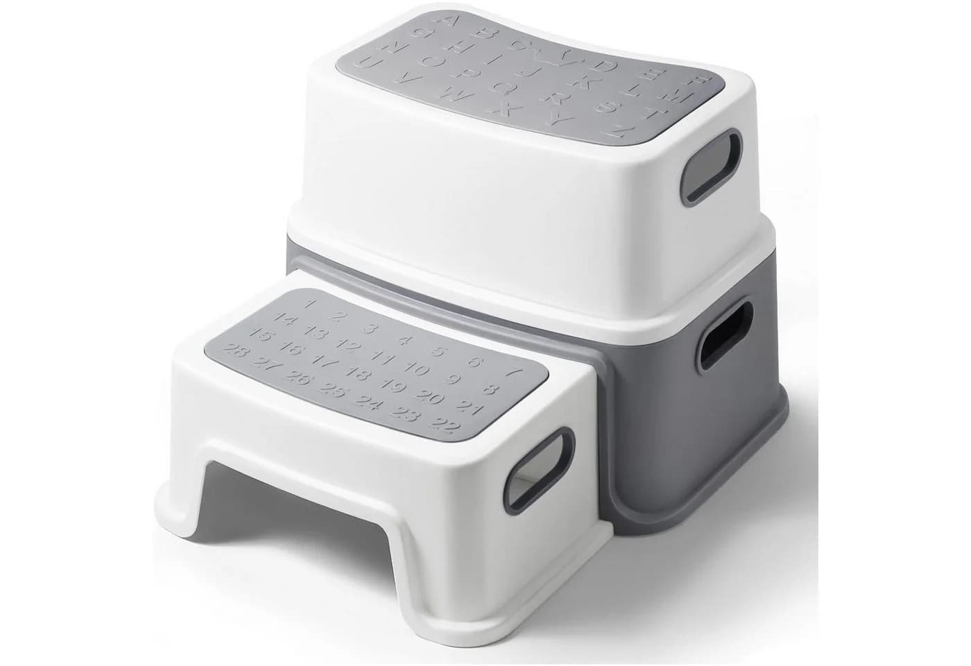 TUWENA Tritthocker Kinder 2 Stufen Klohocker Toilette Anti-Kipp Anti-Rutsch - Bild 2