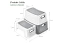 TUWENA Tritthocker Kinder 2 Stufen Klohocker Toilette Anti-Kipp Anti-Rutsch Bild 4
