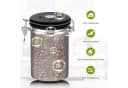 TUWENA Kaffeebehälter 1800ml Edelstahl Versiegeltes Glas Bild 1