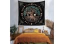 TUWENA Wandteppich Baum des Lebens Mondphasen Tapestry Bunt Bild 3
