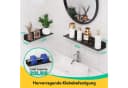 TUWENA Duschregal 2 Stück Duschablage Duschkorb Badezimmer Regal Rostfrei Duschkörbe, Ohne Bohren, Selbstklebend Bild 1