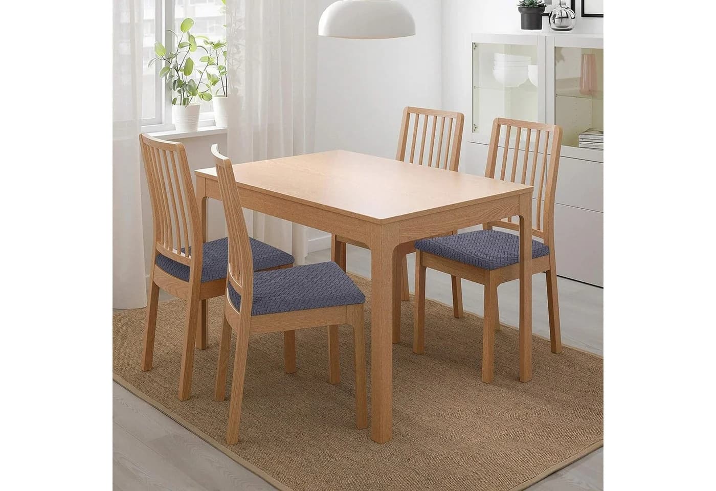 TUWENA Stuhlbezug Stretch Dunkelgrau 2-er Set für Esszimmerstühle