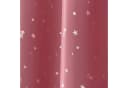 TUWENA Verdunkelungsvorhang 2er Set Rosa mit silbernen Sternen Bild 4