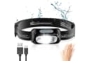 TUWENA LED Stirnlampe Wiederaufladbar mit Bewegungssensor & 4 Modi IPX6 Bild 2