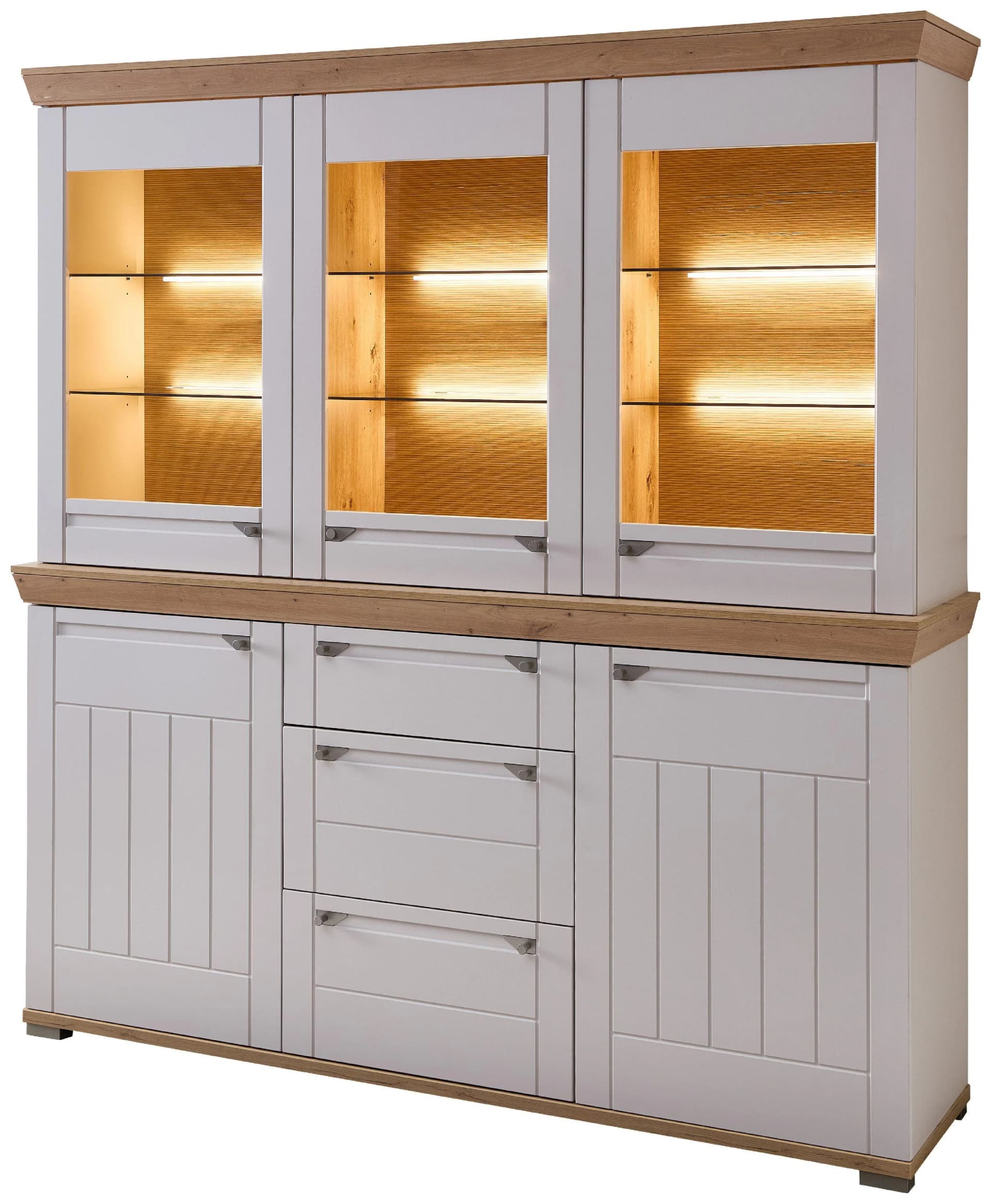 Buffet HARPER WORCHESTER mit Softclose und Glasfronten